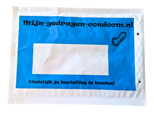 Gedragen condoom pakket