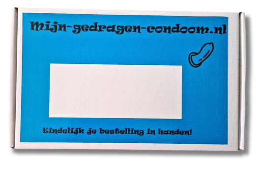 Gedragen condoom pakket