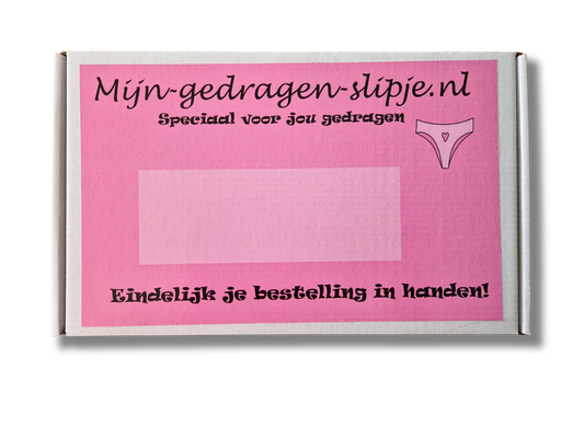 Mijn gedragen slipje